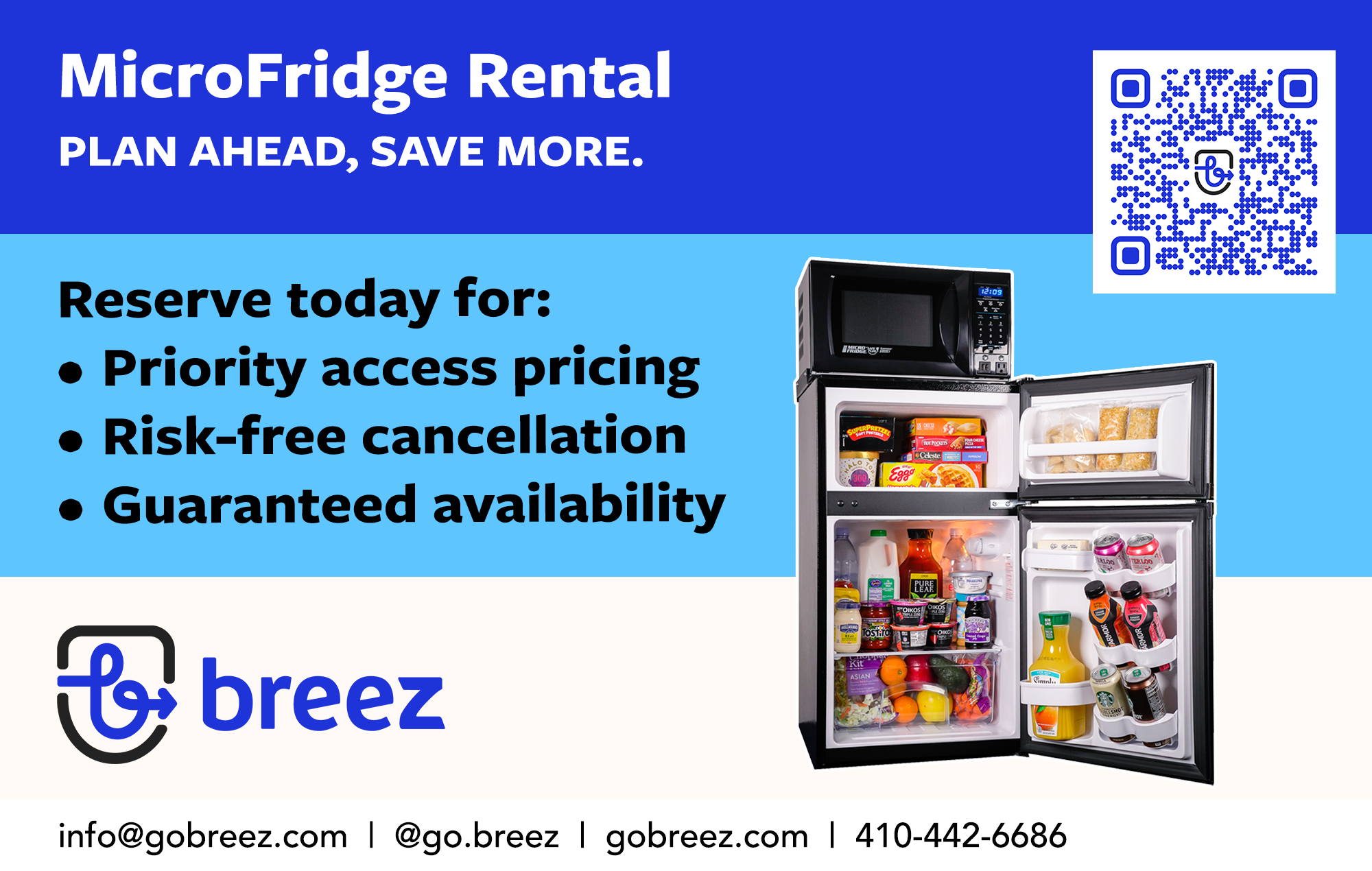 Microfridge rental image