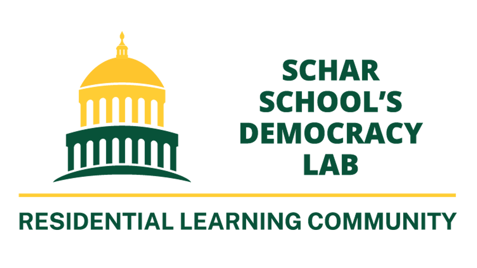 Schar School's Democracy Lab Logo